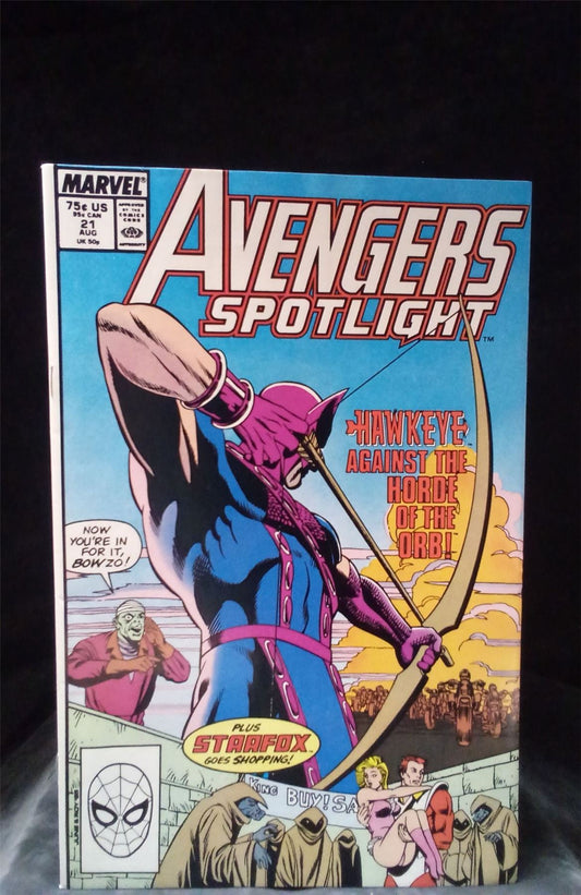 Avengers Spotlight #21 1989 Marvel Comics Comic Book