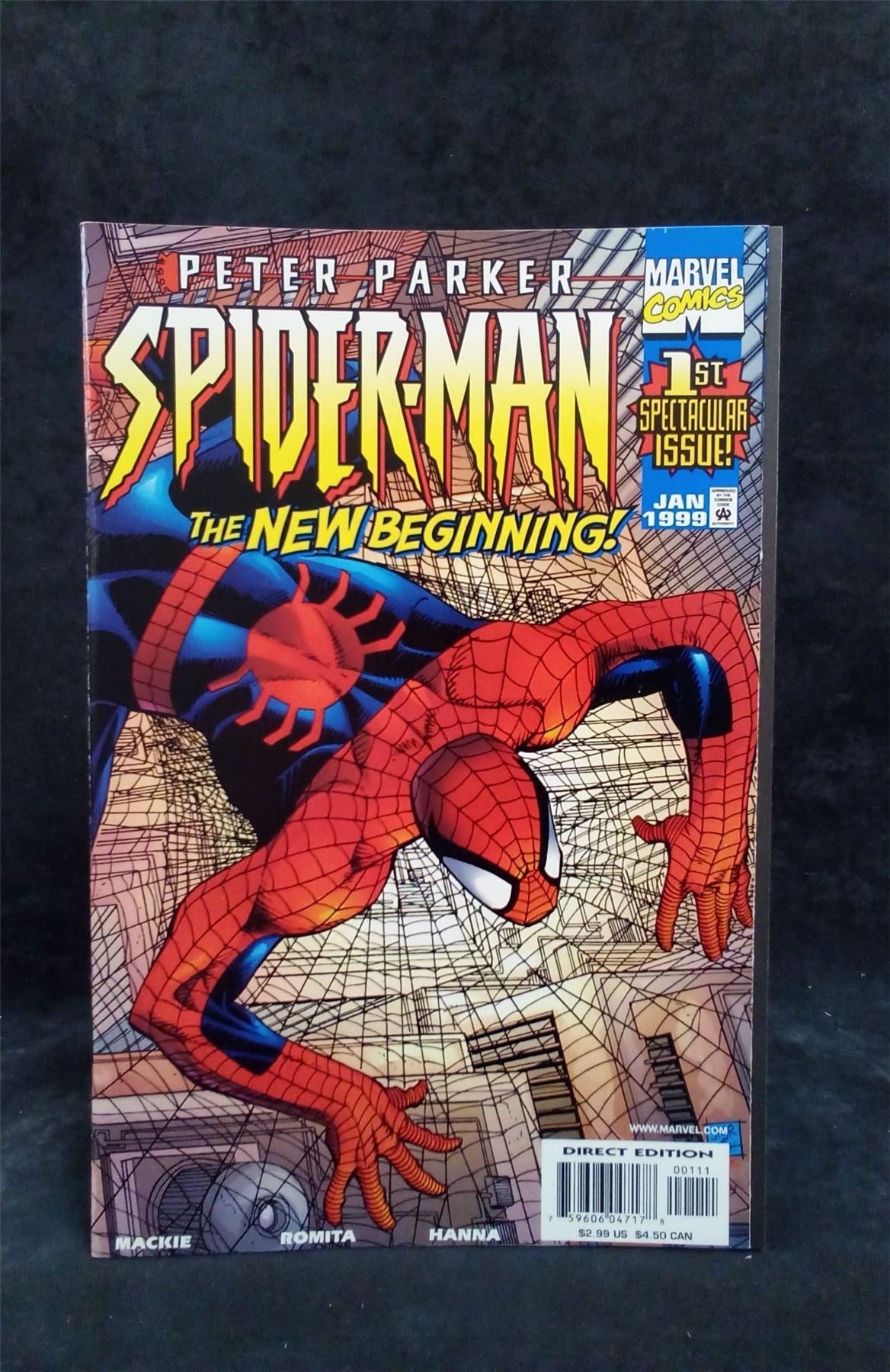 Peter Parker: Spider-Man #1 Newsstand Edition 1999 Marvel Comics Comic Book