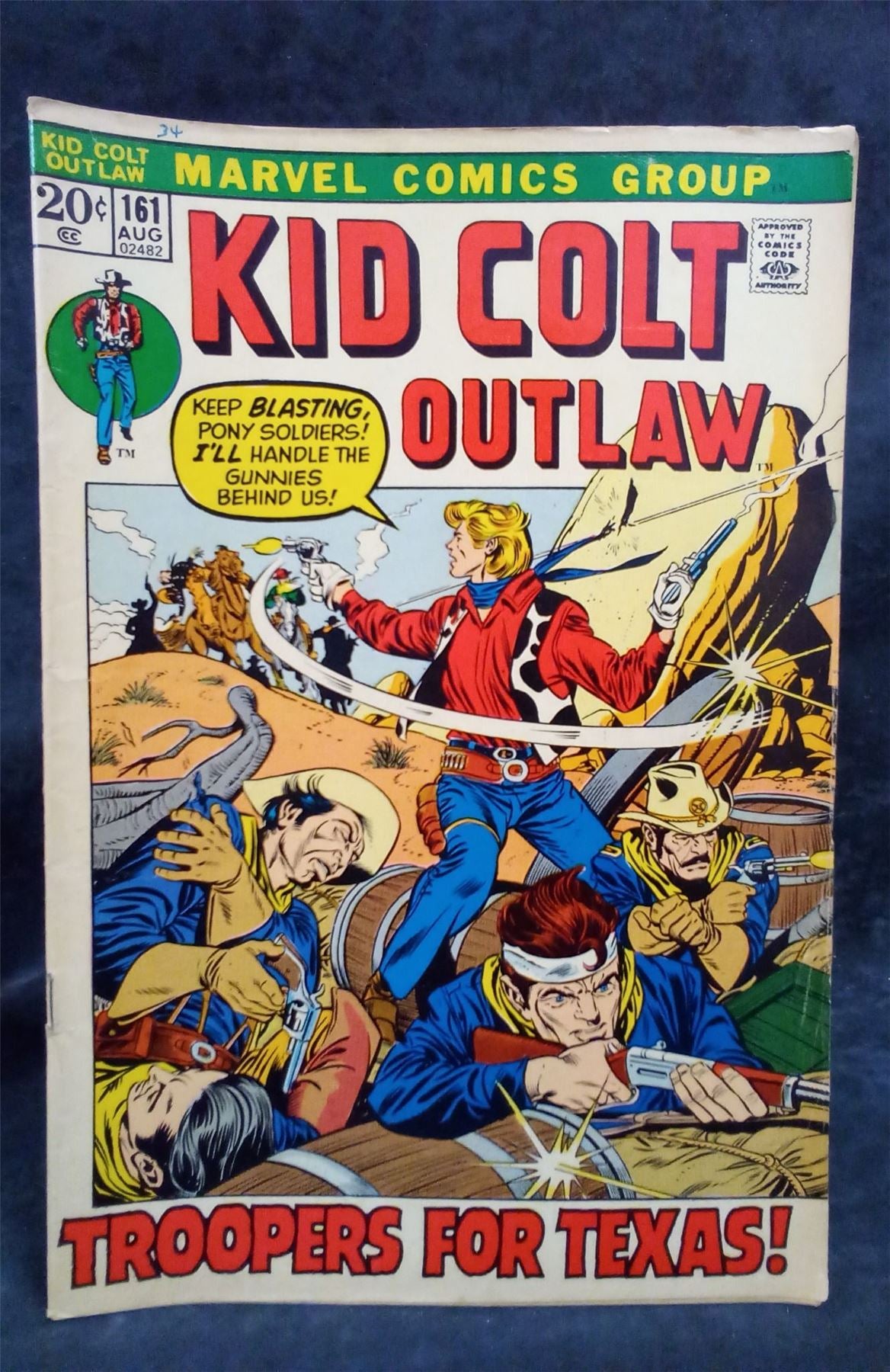 Kid Colt Outlaw #161 1972 Marvel Comics Comic Book