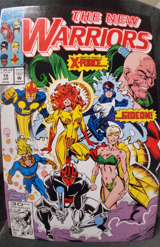 The New Warriors #19 1992 Marvel Comics Comic Book