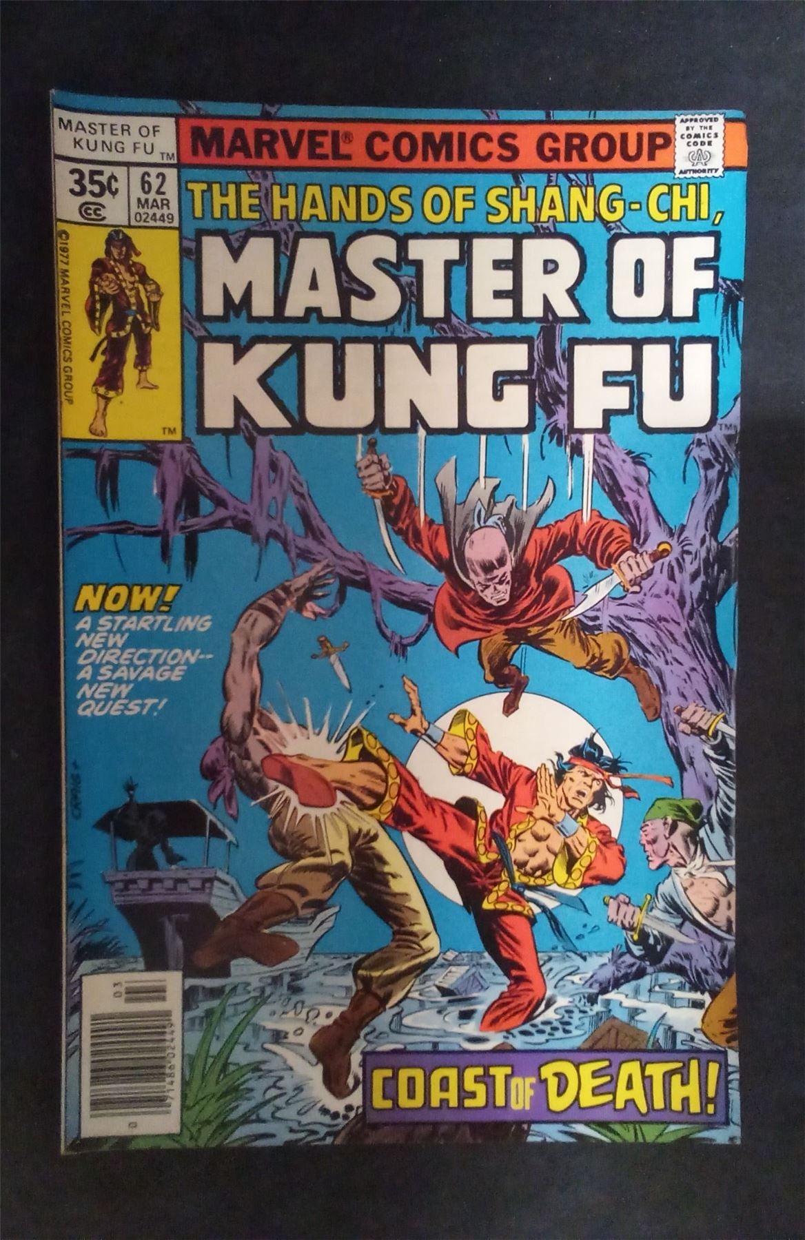 Master of Kung Fu #62 1978 marvel Comic Book