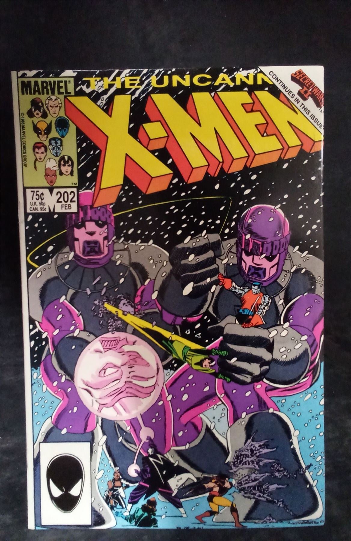 The Uncanny X-Men #202 1986 Marvel Comics Comic Book