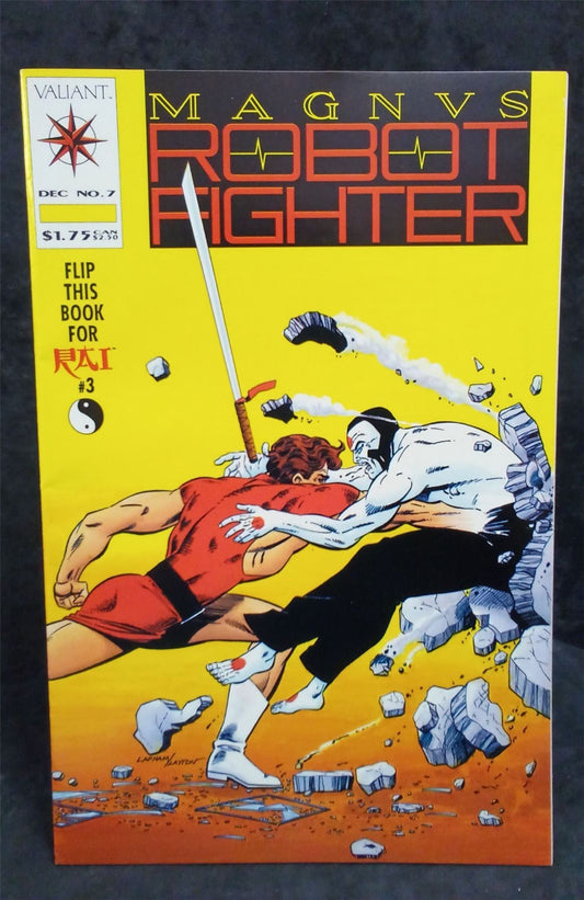 Magnus Robot Fighter #7 1991 valiant Comic Book