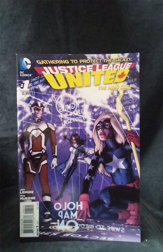 Justice League United #1 Variant Cover 2014 DC Comics Comic Book