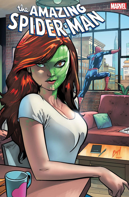 Amazing Spider-man #4 Bazaldua Skrull Var (Bazaldua Skrull Var) Marvel Prh Comic Book 2022