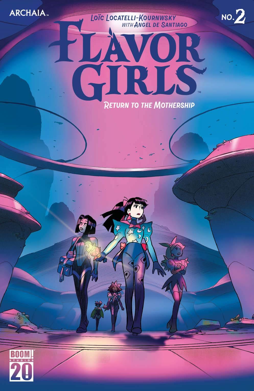 Flavor Girls Return To The Mothership #2 Cvr A Locatelli-kournwsky Boom! Studios Comic Book 2025