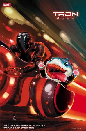 Jeff The Land Shark #5 Rod Reis Tron Ares Variant Marvel Prh Comic Book