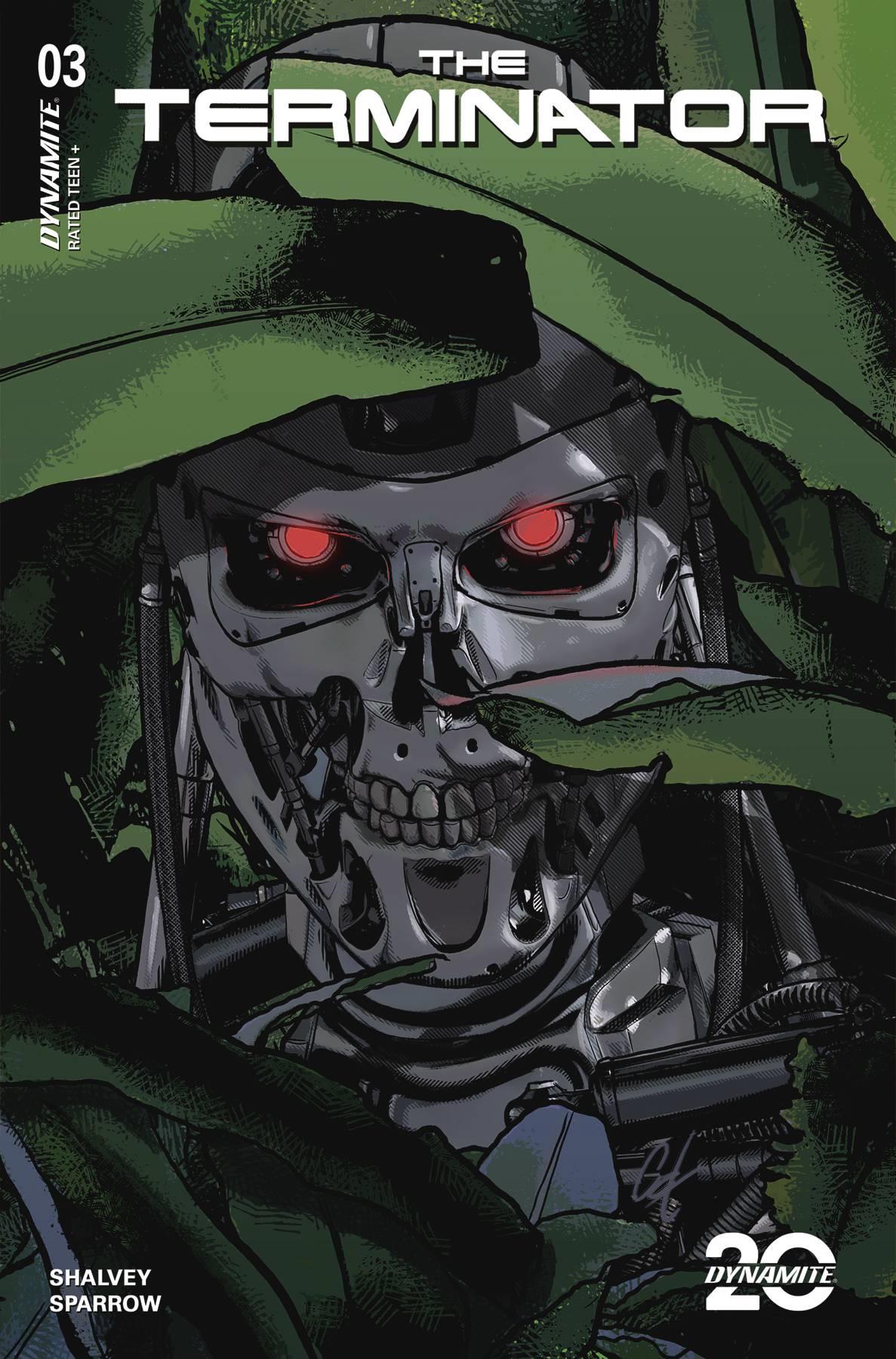 Terminator #3 Cvr C Staggs Cvr C Staggs Dynamite Comic Book 2024