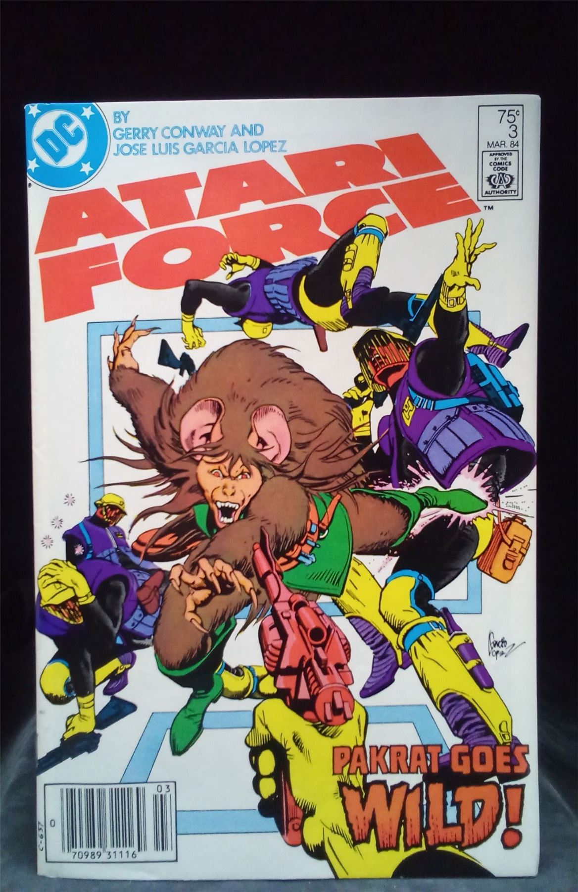 Atari Force #3 1984 DC Comics Comic Book