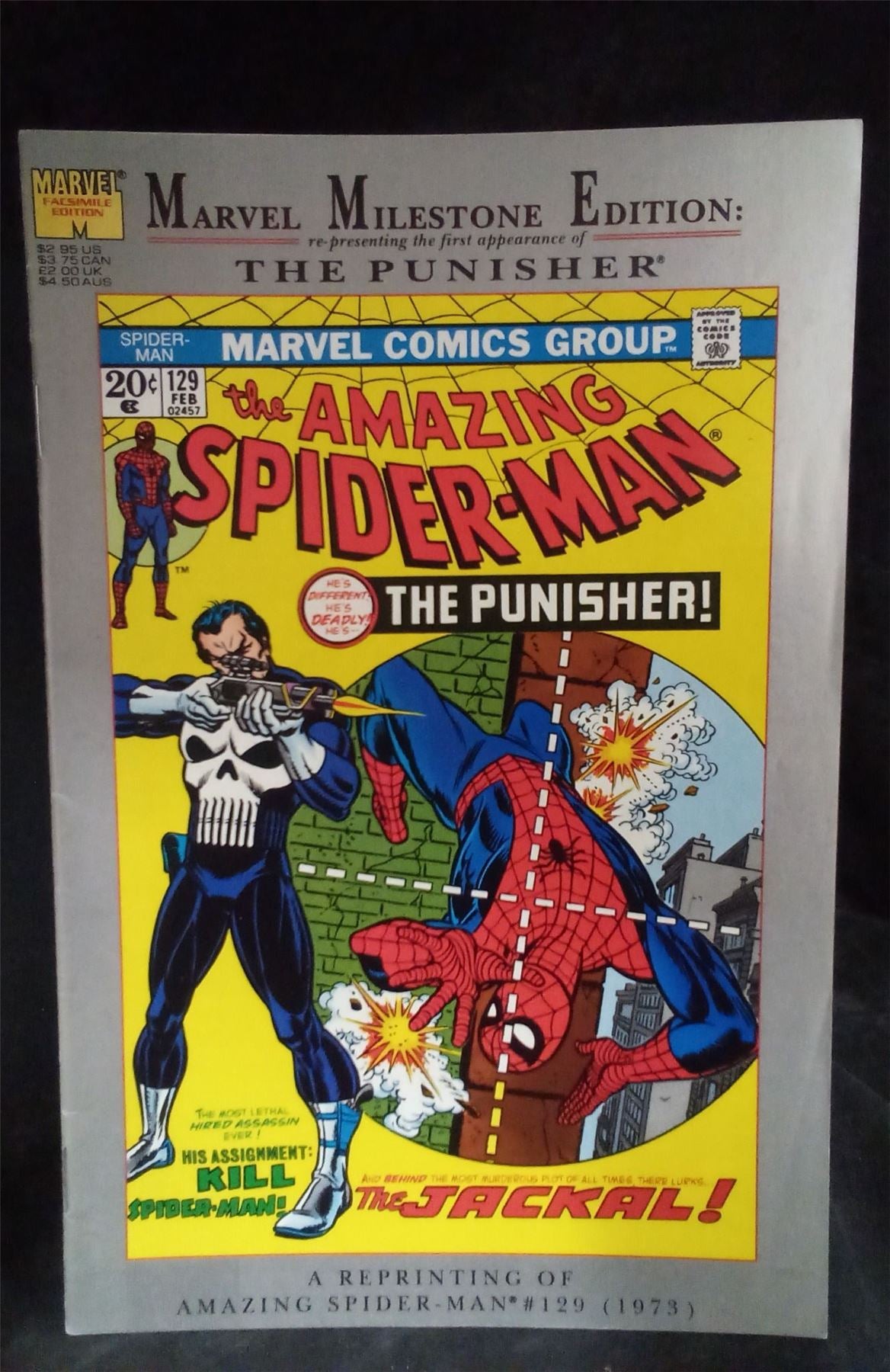 Marvel Comics Milestone Edition: The Amazing Spider-Man #129 1992 Marvel Comics Comic Book