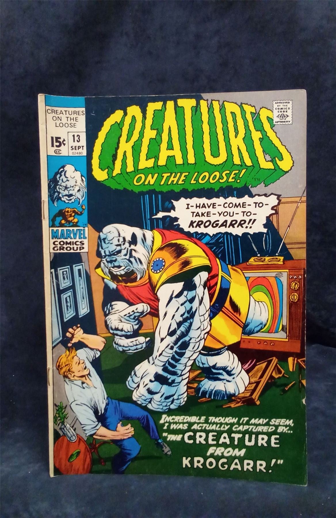 Creatures on the Loose #13 1971 Marvel Comics Comic Book