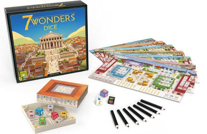 7 Wonders Dice By Repos Production Board Game