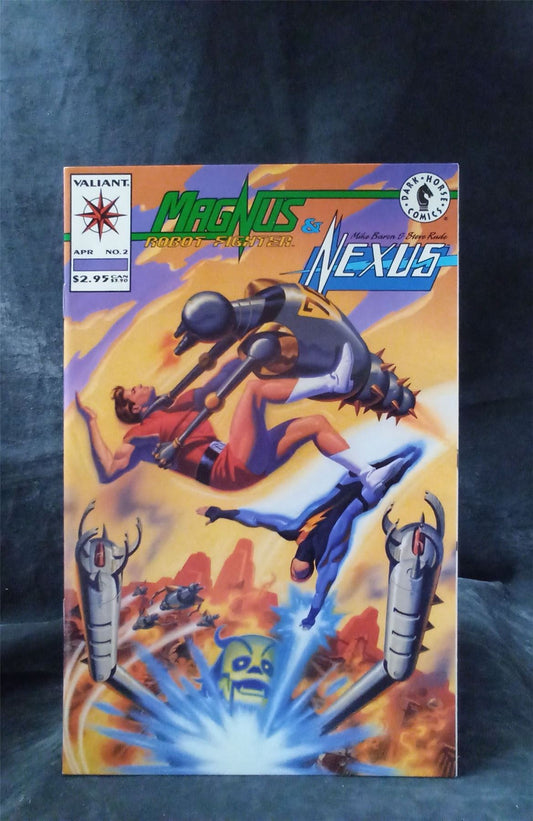 Magnus, Robot Fighter and Nexus #2 1994 valiant Comic Book