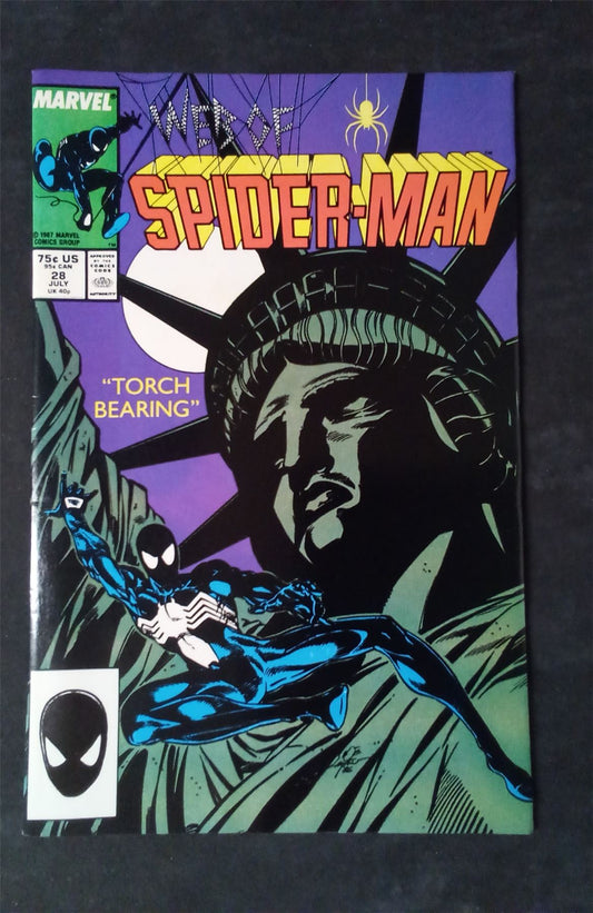 Web of Spider-Man #28 Direct Edition 1987 marvel Comic Book