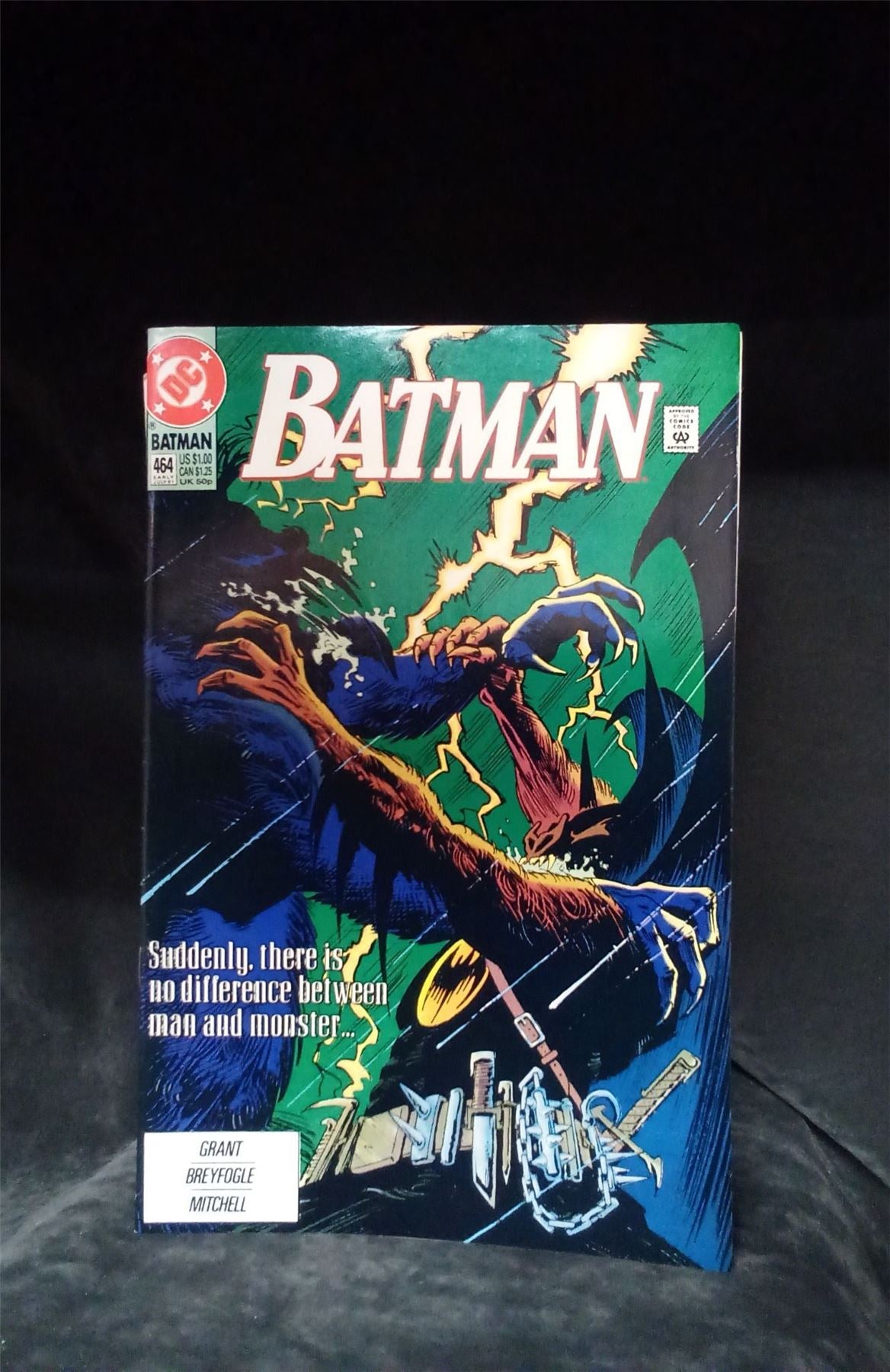 Batman #464 Direct Edition 1991 DC Comics Comic Book