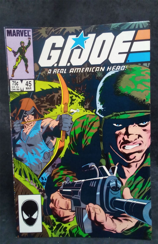 G.I. Joe: A Real American Hero #45 1986 Marvel Comics Comic Book