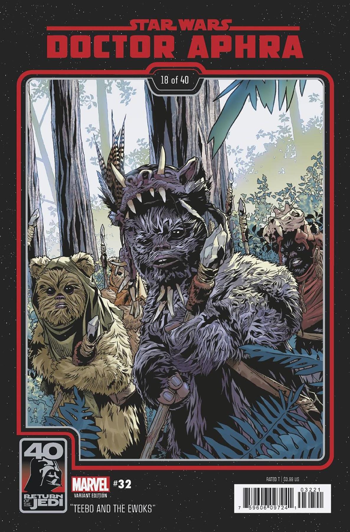Star Wars Doctor Aphra #32 Return Jedi 40th Anniv Var (Return Jedi 40th Anniv Var) Marvel Prh Comic Book 2023