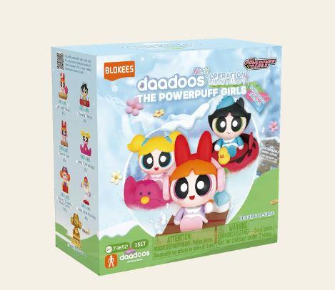 Blokee Powerpuff Girls Operation Snow Fluffy Mystery Refrigerator Magnet by Blokees
