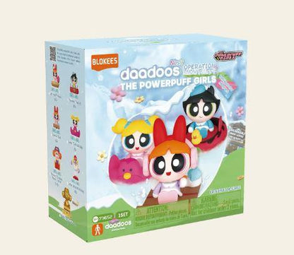 Blokee Powerpuff Girls Operation Snow Fluffy Mystery Refrigerator Magnet by Blokees