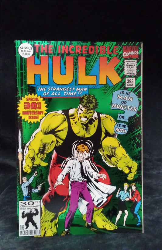 The Incredible Hulk #393 1992 marvel Comic Book