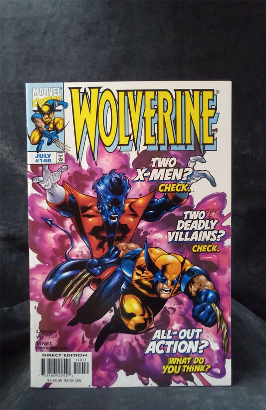 Wolverine #140 1999 Marvel Comics Comic Book