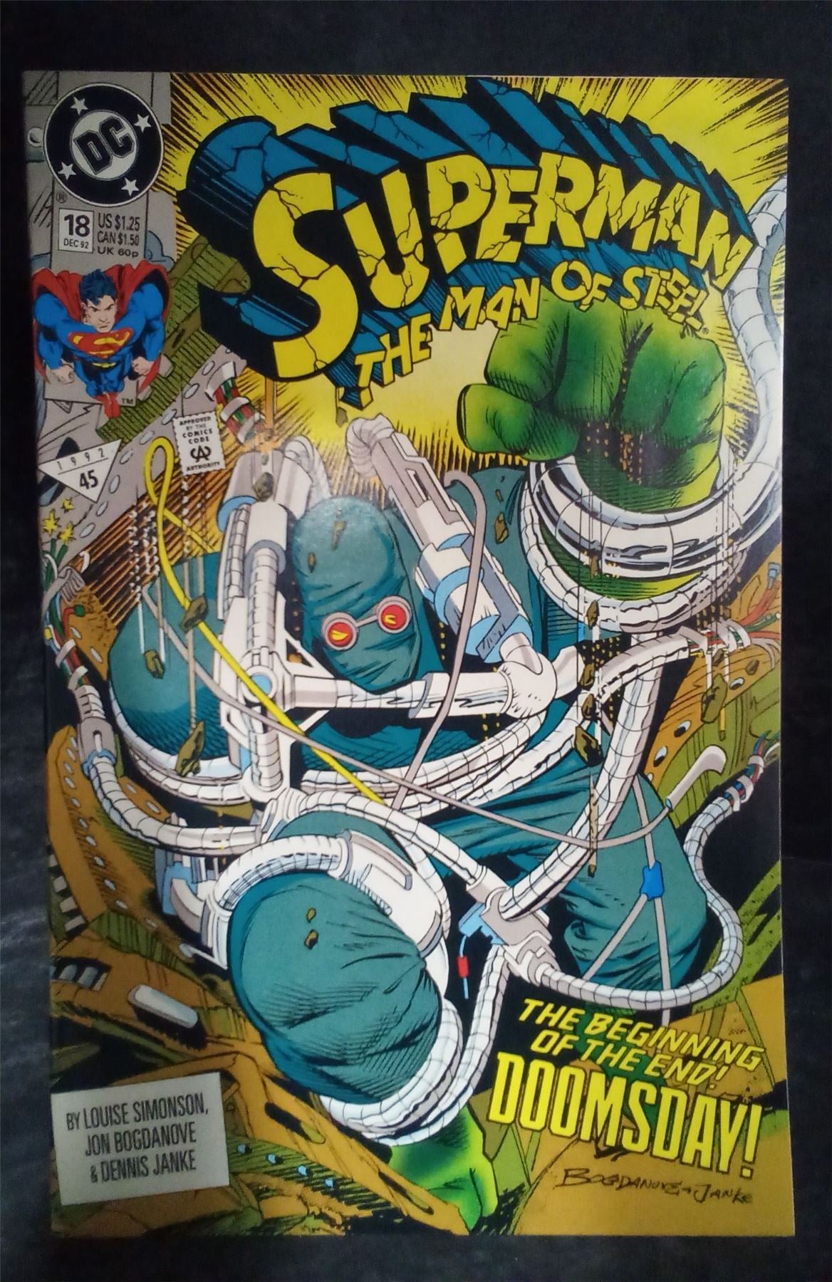 Superman: The Man of Steel #18 1992 DC Comics Comic Book