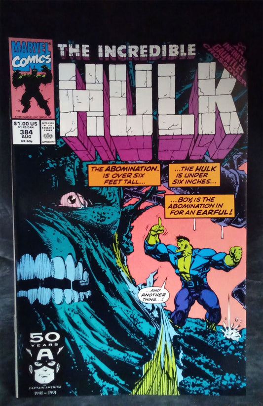 The Incredible Hulk #384 1991 Marvel Comic Book