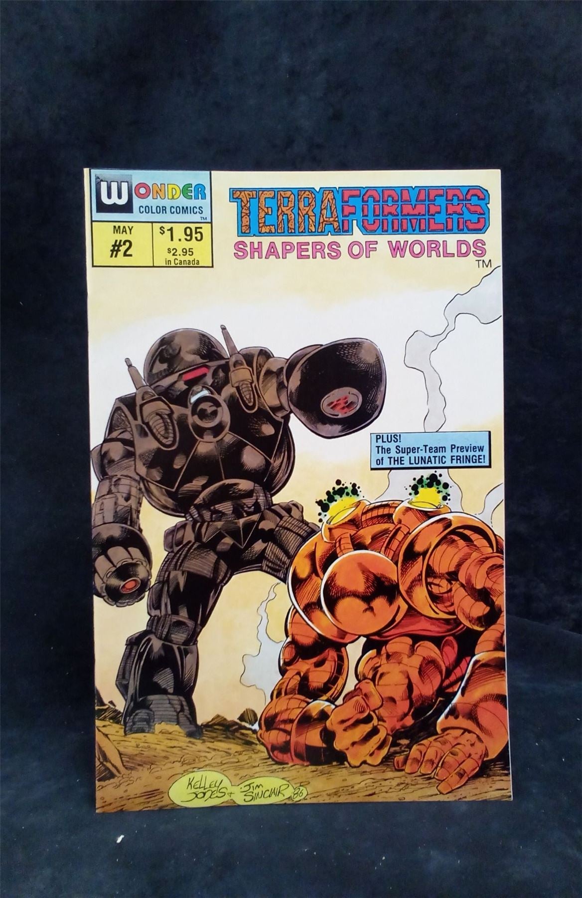 Terraformers #2 1987  Comic Book