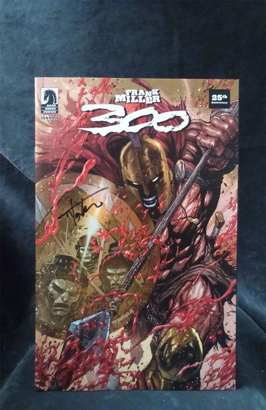 300 #1 25th Anniversary Special Edition signed by Tyler Kirkham 2023 dark-horse Comic Book