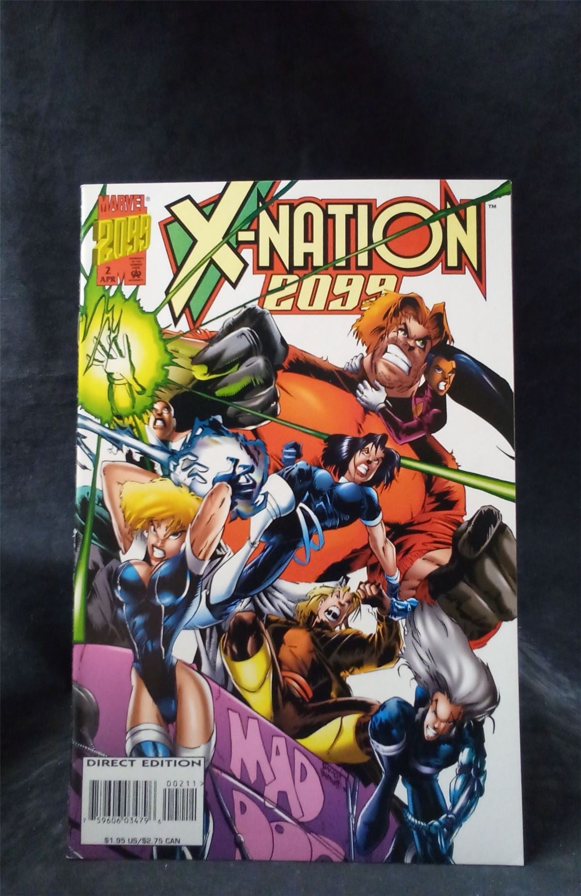 X-Nation 2099 #2 1996 Marvel Comics Comic Book