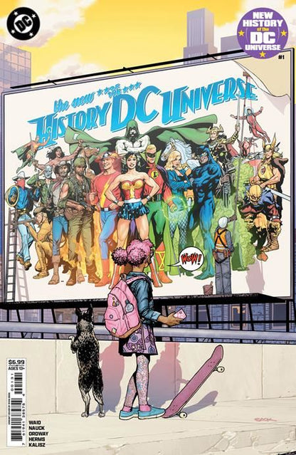 NEW HISTORY OF THE DC UNIVERSE #1 (OF 4) CVR C RYAN SOOK CARD STOCK VAR  DC Comics Comic Book 2025