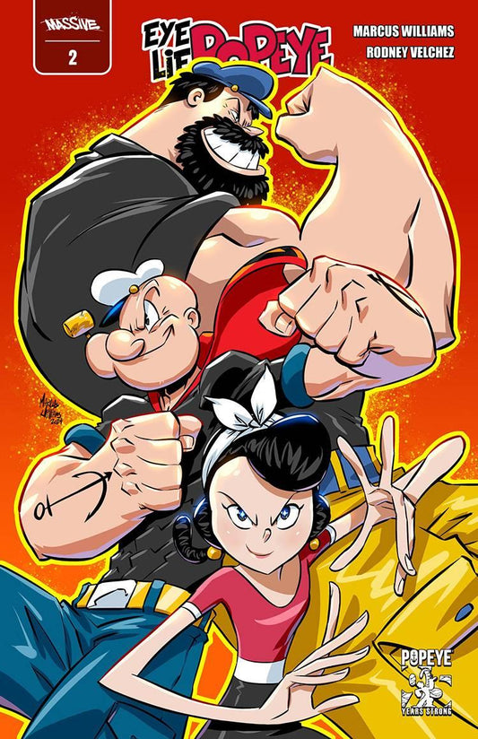 Eye Lie Popeye #2 (of 5) Cvr A Williams Massive Comic Book