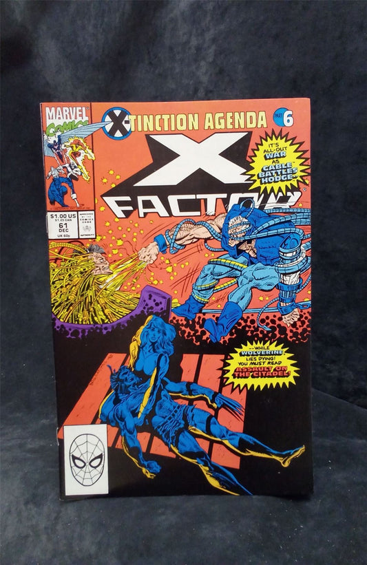 X-Factor #61 1990 Marvel Comics Comic Book
