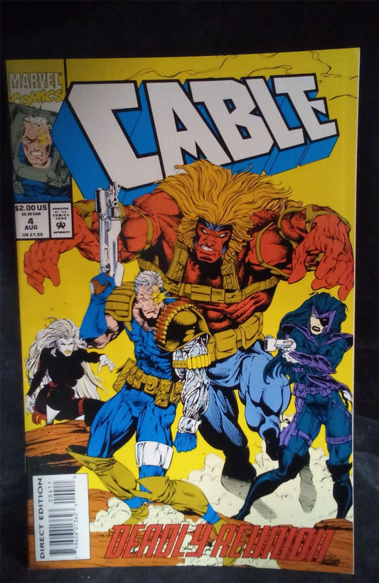 Cable #4 1993 Marvel Comics Comic Book