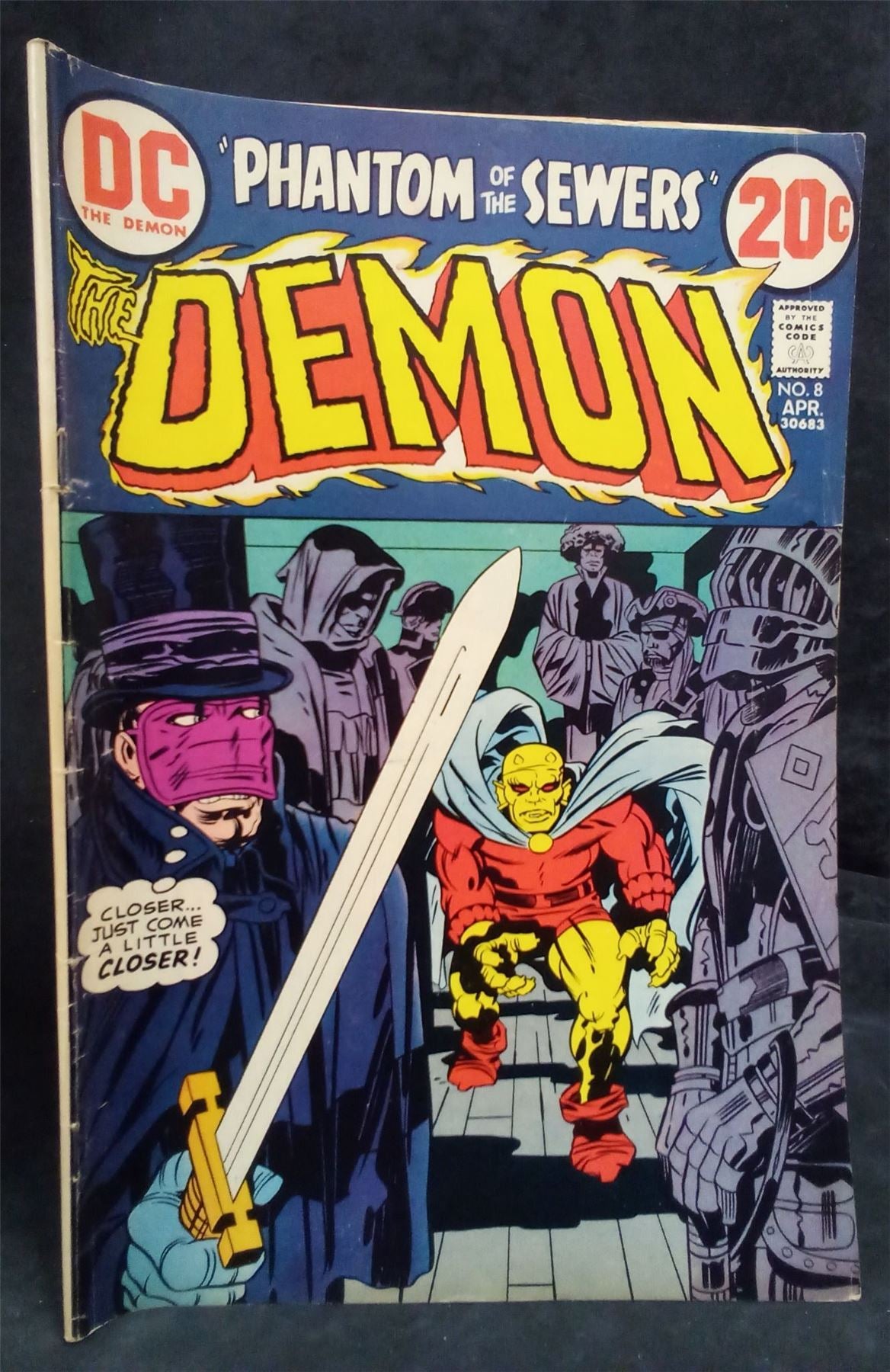 The Demon #8 1973 DC Comics Comic Book