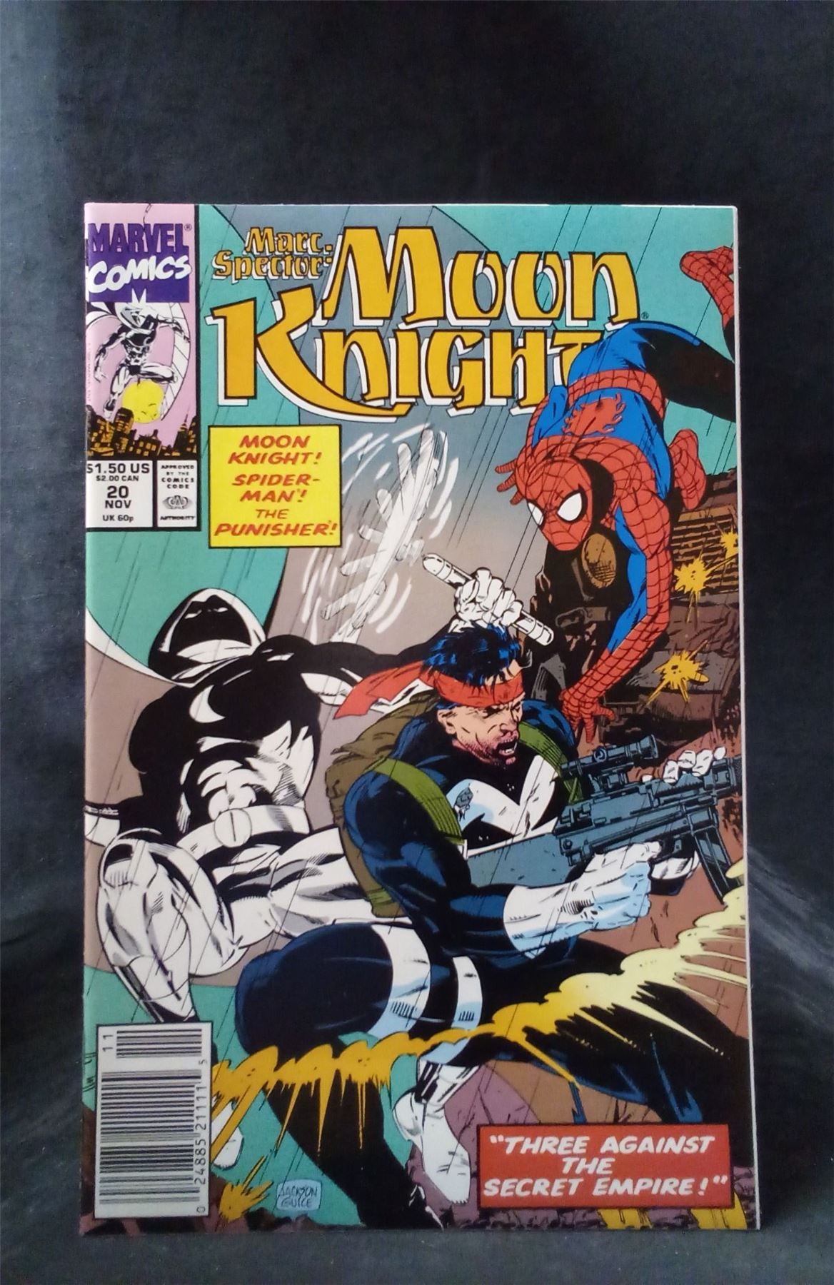 Marc Spector: Moon Knight #20 1990 Marvel Comics Comic Book