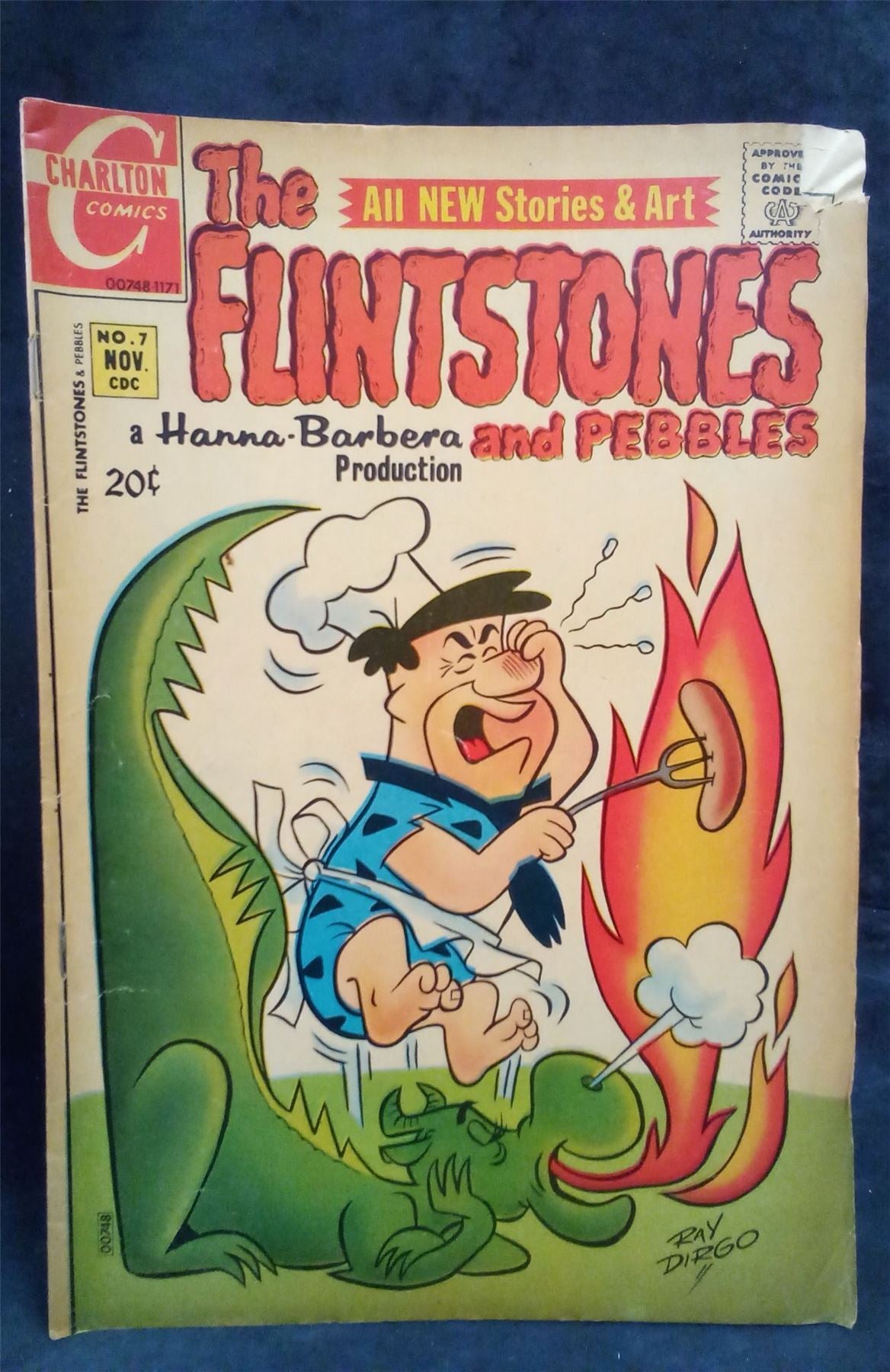 The Flintstones and Pebbles #7 1971 Charlton Comic Book