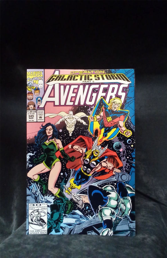 The Avengers #345 1992 Marvel Comics Comic Book