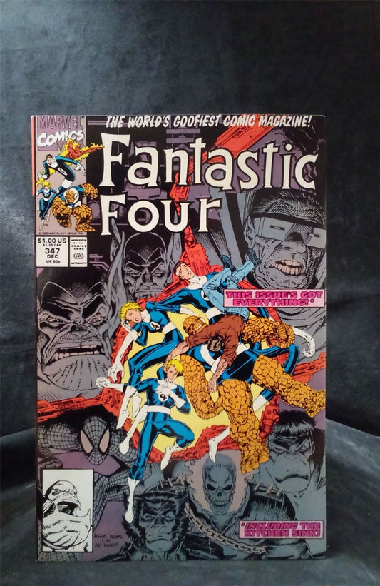 Fantastic Four #347 1990 Marvel Comics Comic Book
