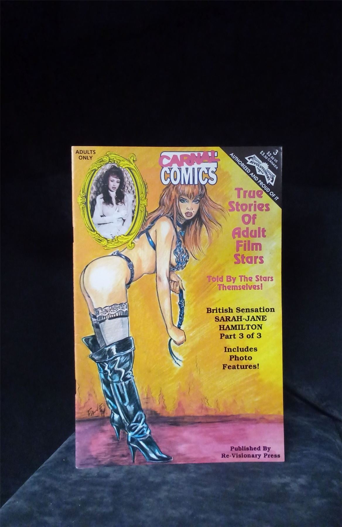 Sarah-Jane Hamilton #3 1994 carnal-comics Comic Book