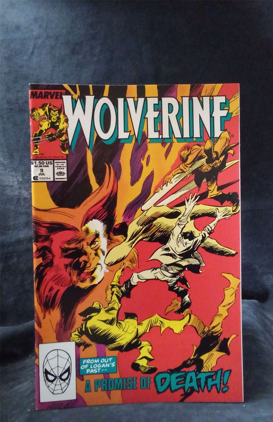 Wolverine #9 1989 Marvel Comics Comic Book