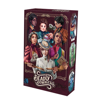 Deadly Dowagers (Vertical art box) By Tabletop Tycoon Board Game