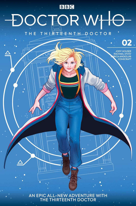 Doctor Who 13th #2 (Cvr A Ganucheau) Titan Comics Comic Book