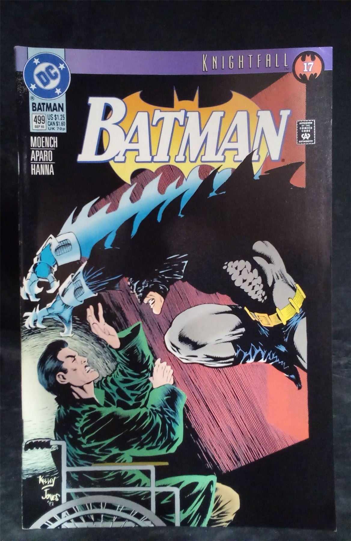Batman #499 1993 DC Comics Comic Book