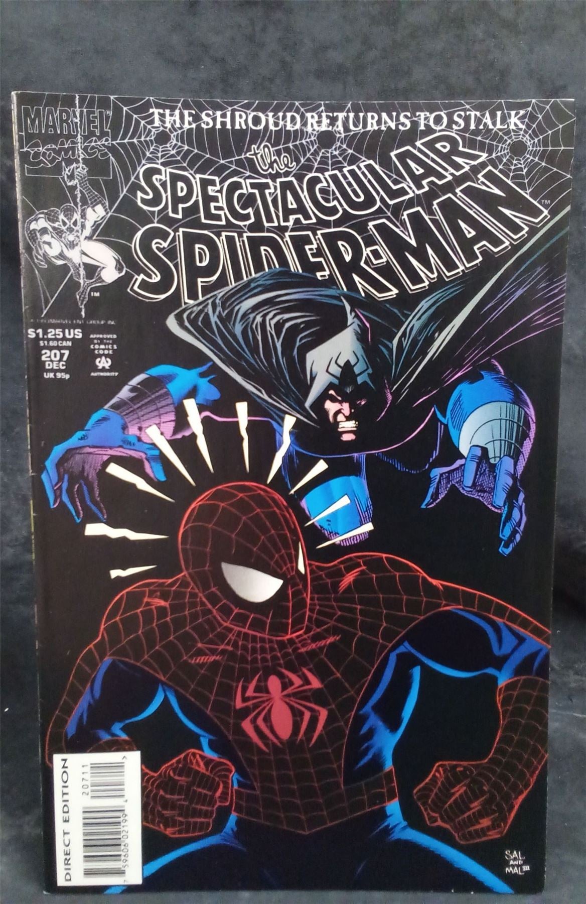 The Spectacular Spider-Man #207 1993 Marvel Comics Comic Book