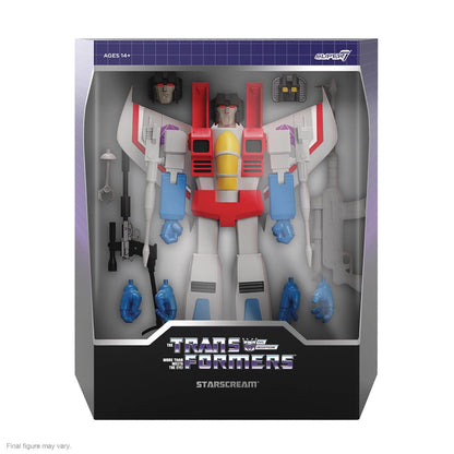 Transformers Ultimates W4 Starscream Action Figure Super 7