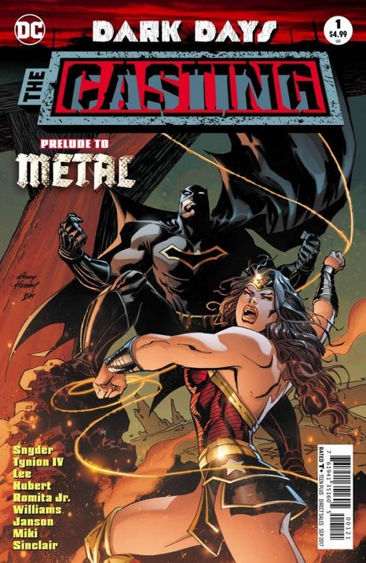 Dark Days The Casting #1 Kubert Var Ed () DC Comics Comic Book