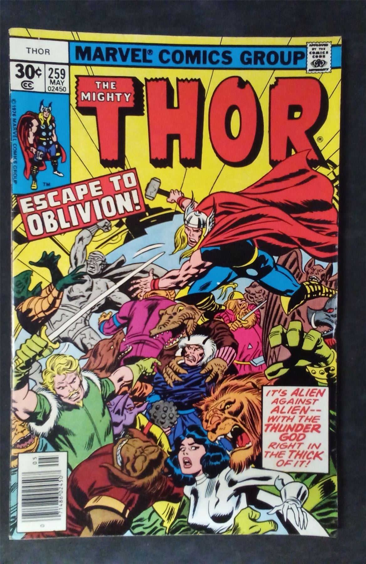 Thor #259 1977 marvel Comic Book