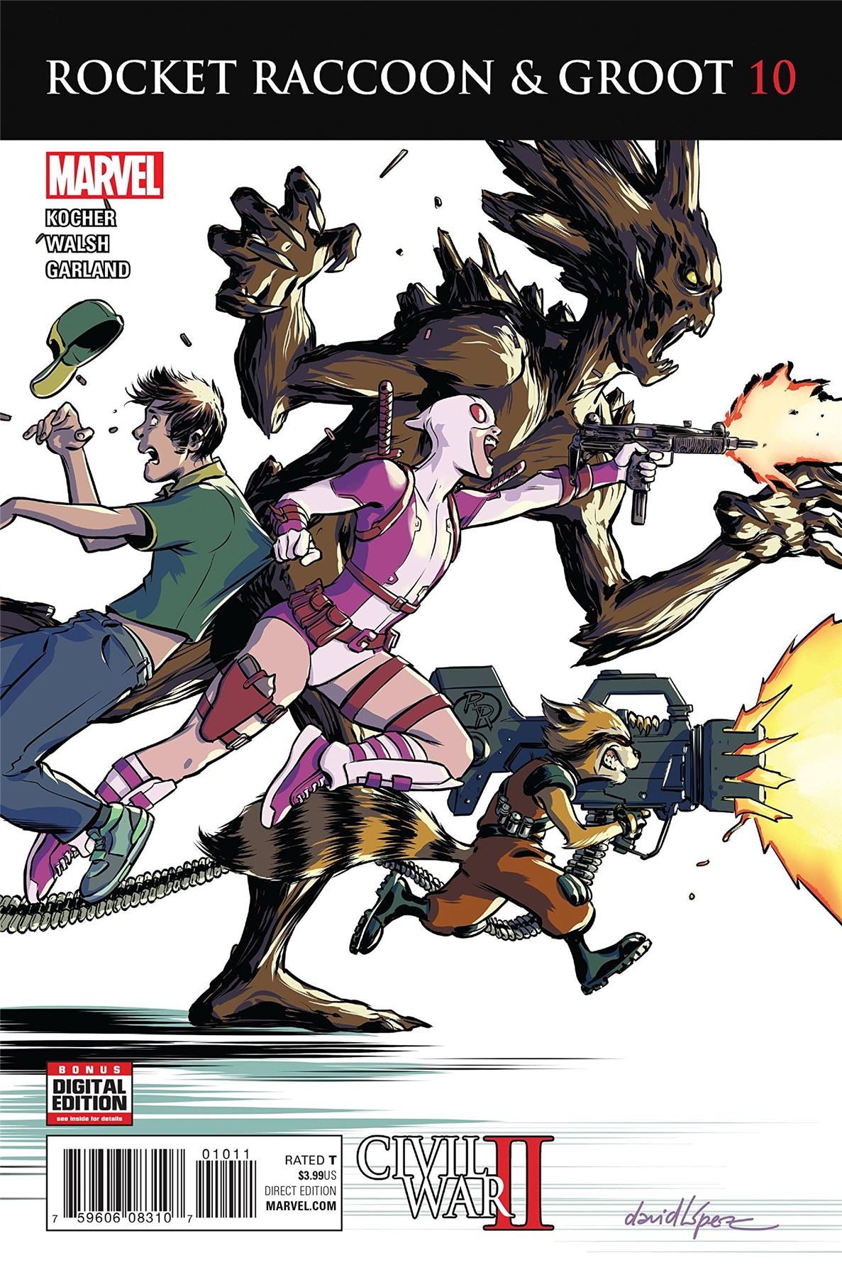 Rocket Raccoon And Groot #10 Marvel Comics Comic Book