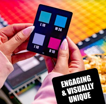 Hues and Cues By USAopoly Board Game